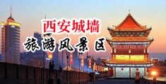 美女道具插逼视频中国陕西-西安城墙旅游风景区
